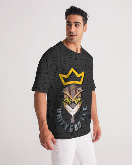 UNITY MASK Men's All-Over Print Premium Heavyweight Tee