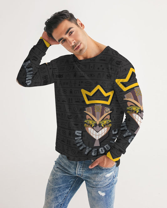 UNITY MASK Men's All-Over Print Long Sleeve Tee