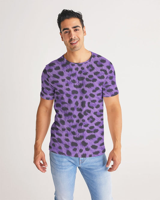 Purple Leopard Men's Tee