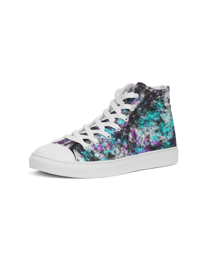 BLACK DIVINITY Women's Hightop Canvas Shoe