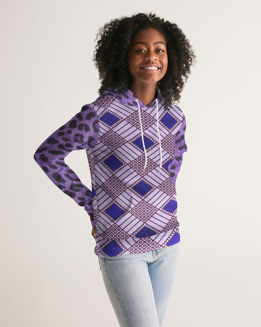 Purple Leopard Women's Hoodie