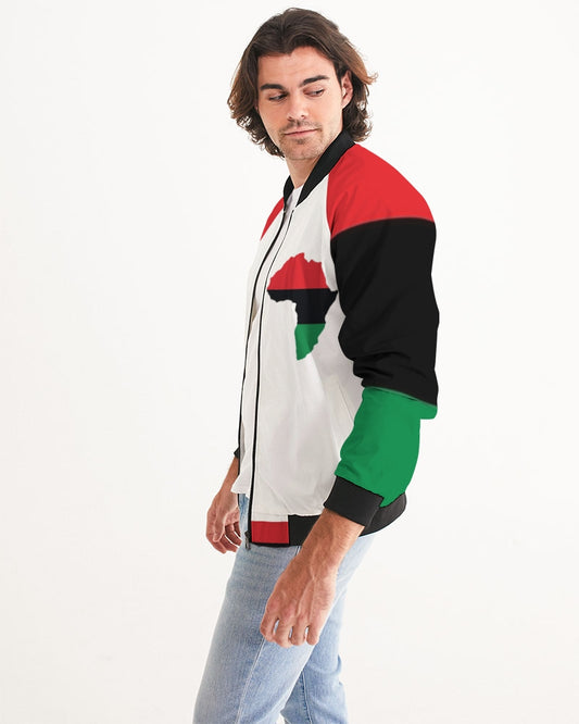 Pan African continental symbol Men's Bomber Jacket