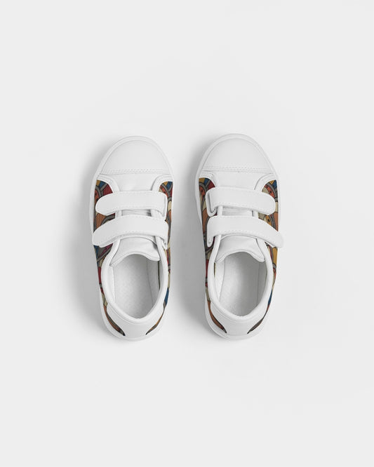 Classic Kente Kids Velcro Sneaker