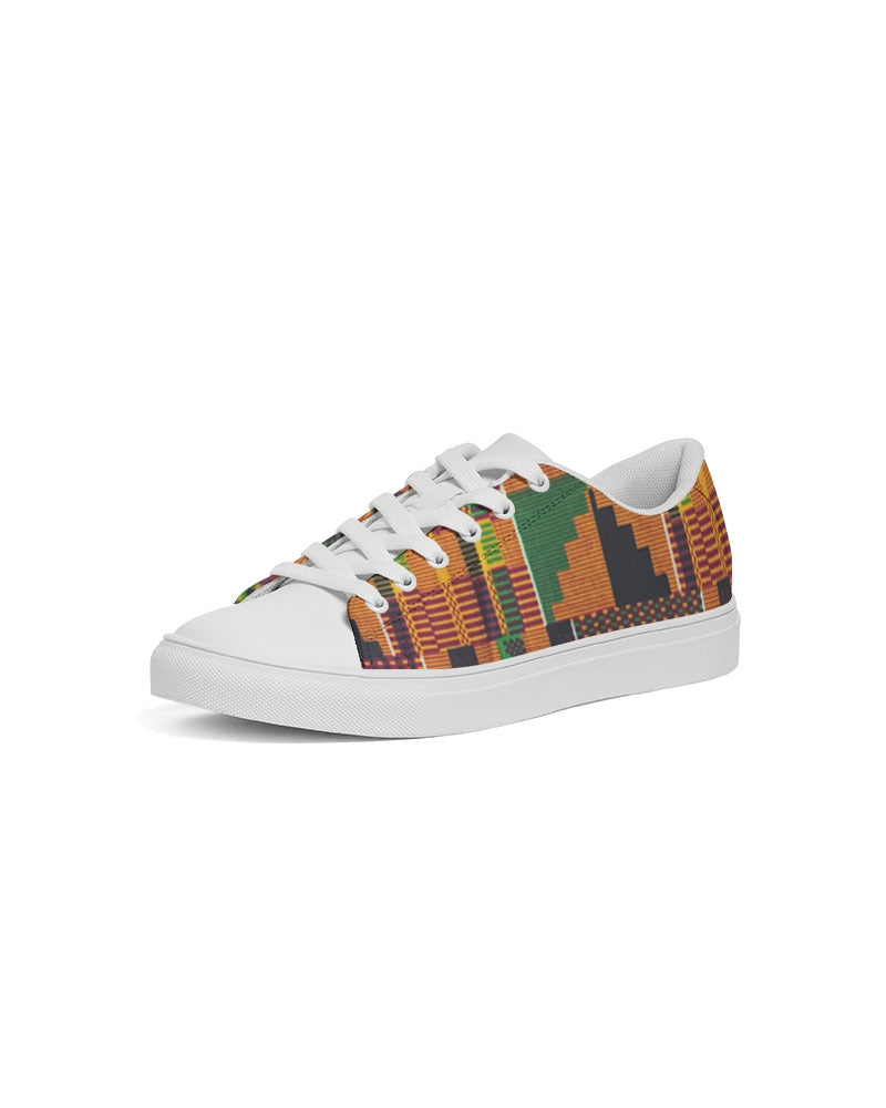 Kente Men's Faux-Leather Sneaker