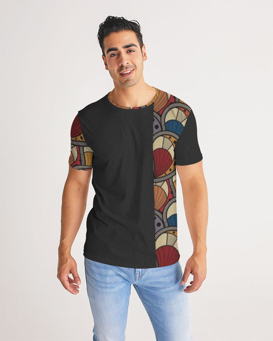 Black classic Kente Men's Tee
