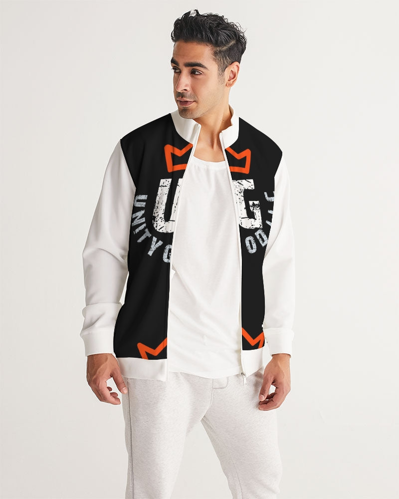 red UNITYGOD Logo Men's Track Jacket