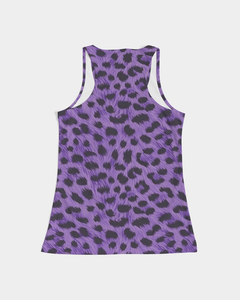 Purple Leopard Women's Tank