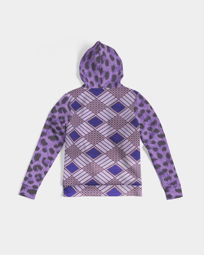 Purple Leopard Women's Hoodie