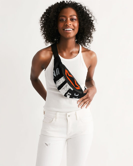 red UNITYGOD Logo Crossbody Sling Bag