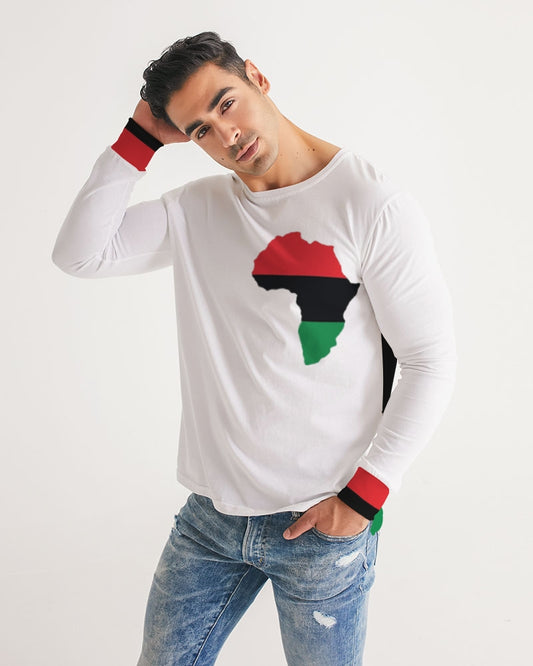 Pan African continental symbol Men's Long Sleeve Tee