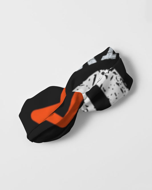 red UNITYGOD Logo Twist Knot Headband Set