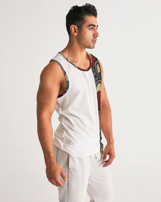 Classic Kente Men's Sports Tank