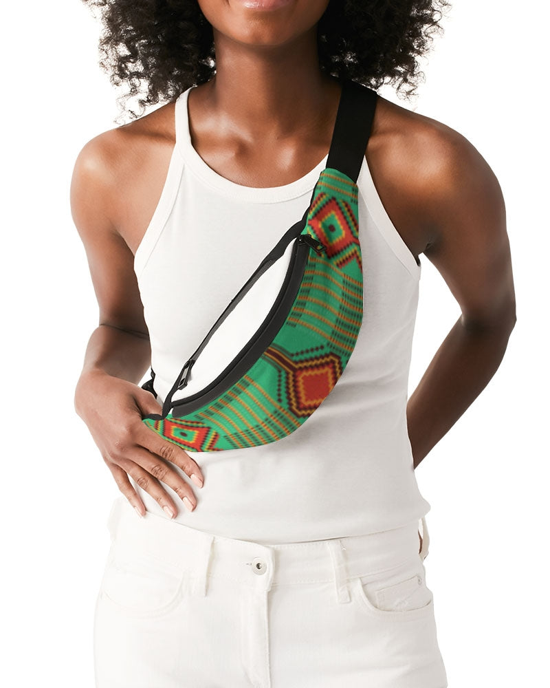 Kente variant 1 Crossbody Sling Bag