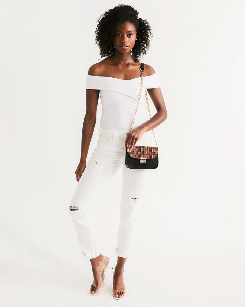 BRW Kente Small Shoulder Bag