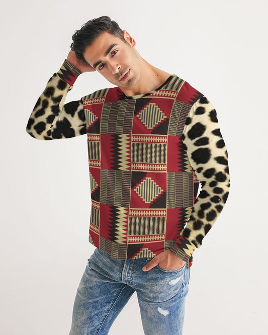 BRW Kente Men's Long Sleeve Tee