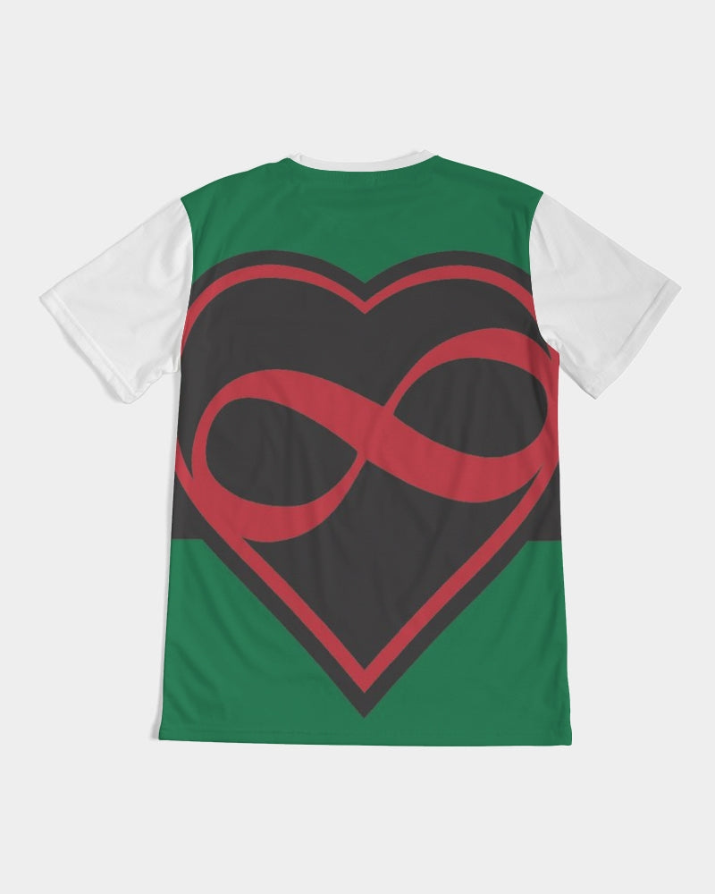 Black polyamorous flag Men's Tee