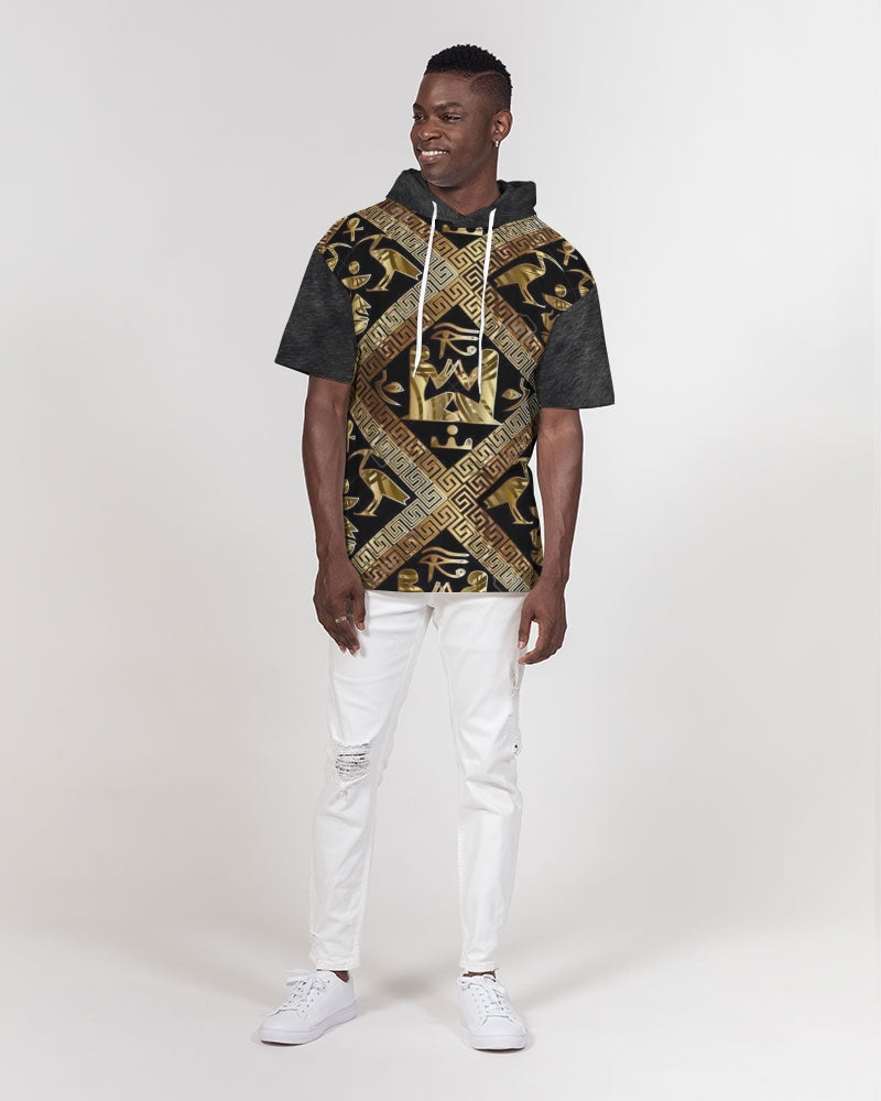 Regal Panther Men's Premium Heavyweight Short Sleeve Hoodie