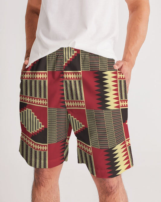 BRW Kente Men's Jogger Shorts