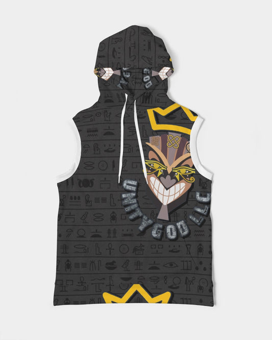 UNITY MASK Men's All-Over Print Heavyweight Sleeveless Hoodie
