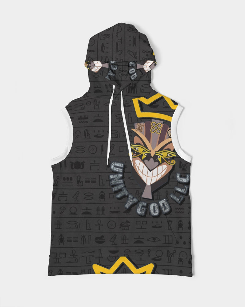 UNITY MASK Men's All-Over Print Heavyweight Sleeveless Hoodie
