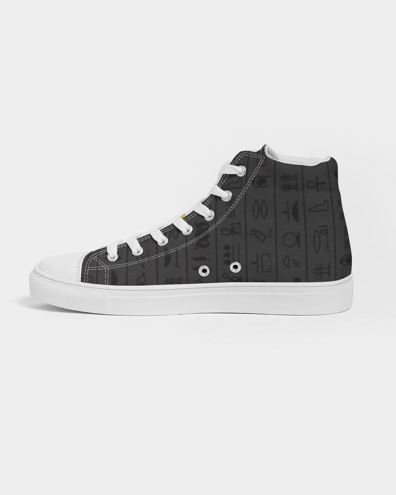 UNITY MASK Women's Hightop Canvas Shoe