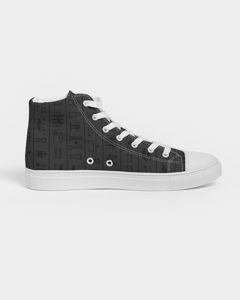 UNITY MASK Women's Hightop Canvas Shoe