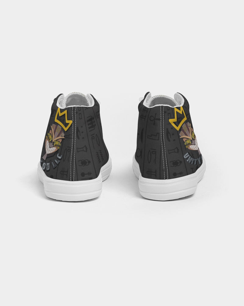 UNITY MASK Kids Hightop Canvas Shoe