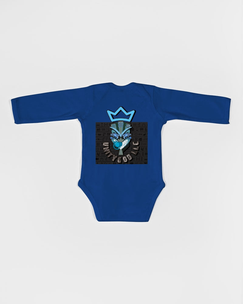 UNITY MASK Infant Long Sleeve Baby Rib Bodysuit | Rabbit Skins