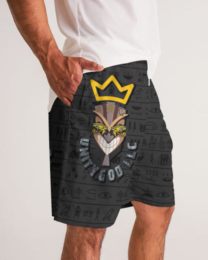 UNITY MASK Men's All-Over Print Jogger Shorts