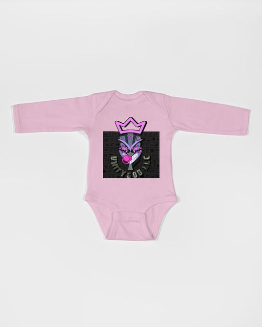 UNITY MASK Infant Long Sleeve Baby Rib Bodysuit | Rabbit Skins