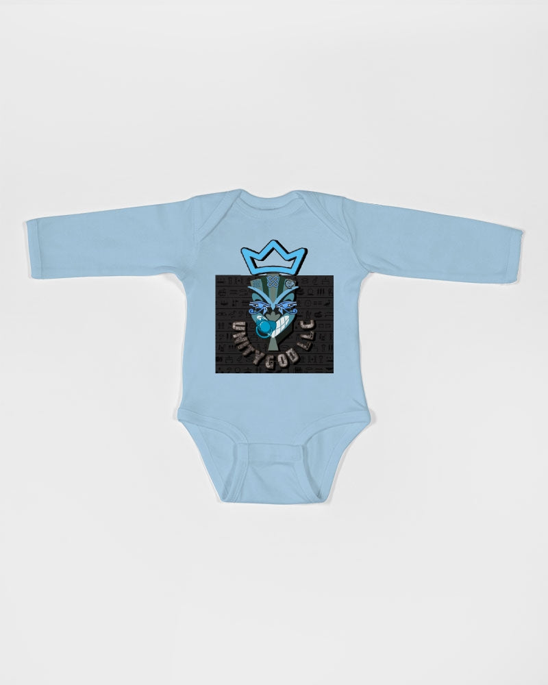 UNITY MASK Infant Long Sleeve Baby Rib Bodysuit | Rabbit Skins