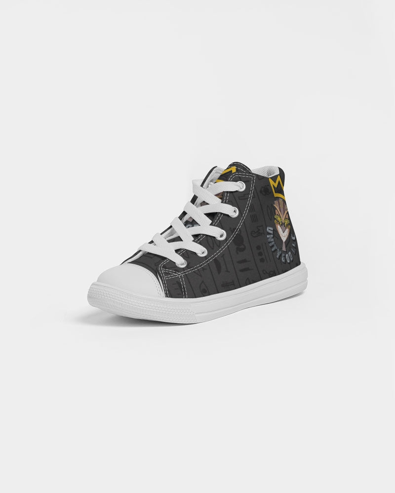 UNITY MASK Kids Hightop Canvas Shoe
