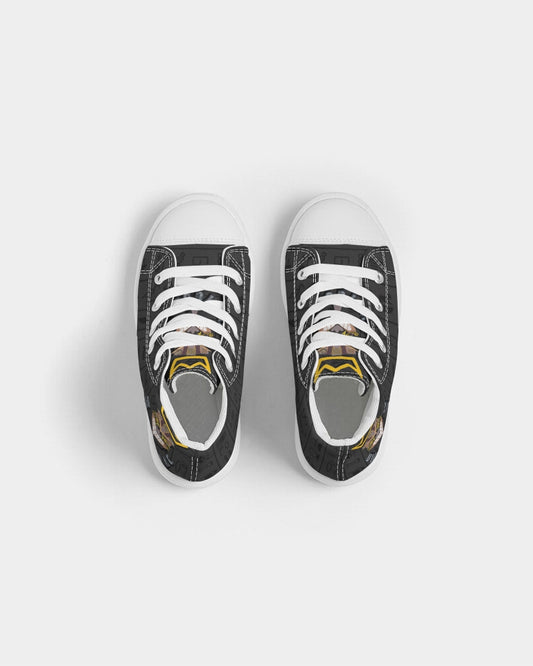 UNITY MASK Kids Hightop Canvas Shoe
