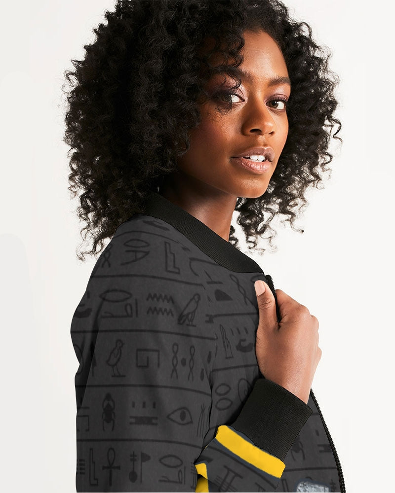UNITY MASK Women's All-Over Print Bomber Jacket