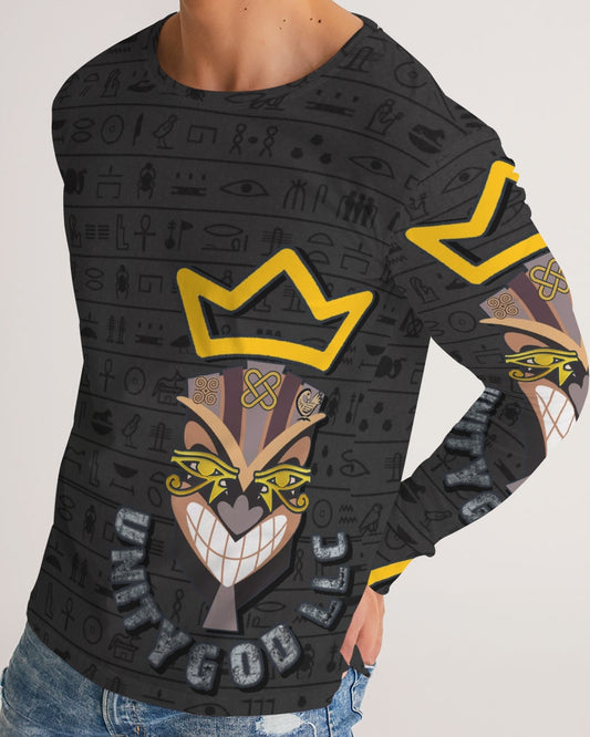 UNITY MASK Men's All-Over Print Long Sleeve Tee