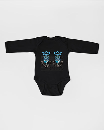 UNITY MASK Infant Long Sleeve Baby Rib Bodysuit | Rabbit Skins