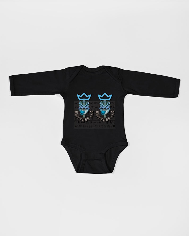 UNITY MASK Infant Long Sleeve Baby Rib Bodysuit | Rabbit Skins