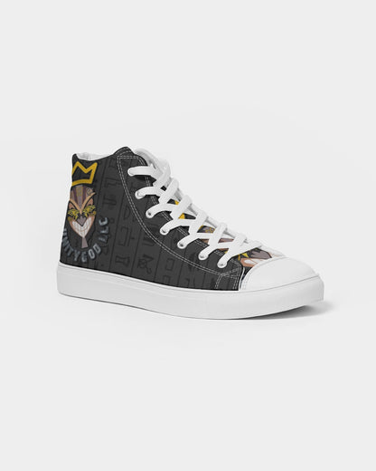 UNITY MASK Women's Hightop Canvas Shoe