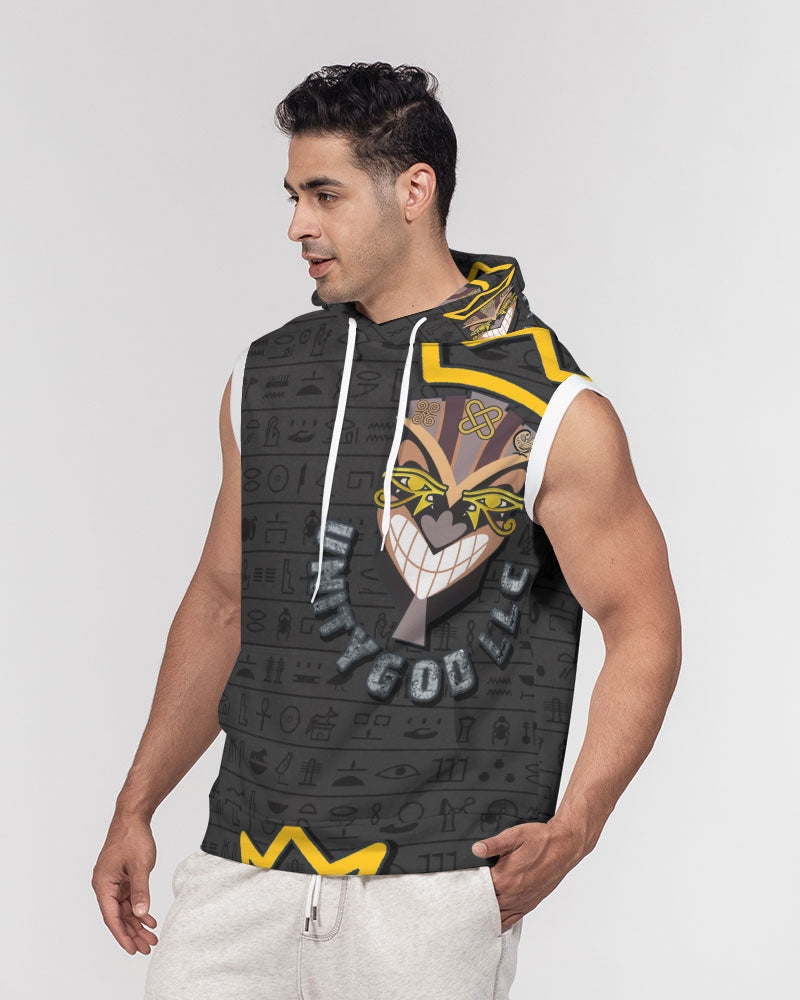 UNITY MASK Men's All-Over Print Heavyweight Sleeveless Hoodie