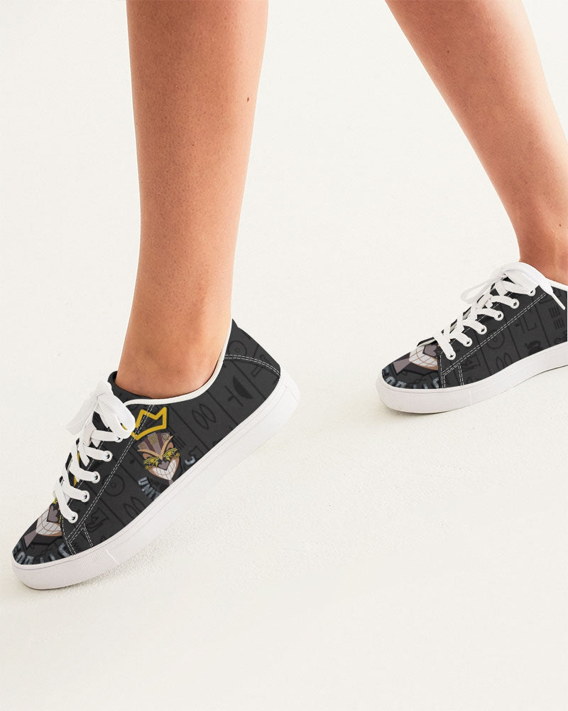 UNITY MASK Women's Faux-Leather Sneaker