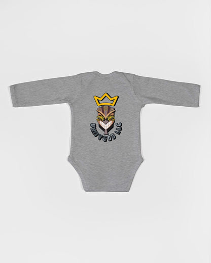 UNITY MASK Infant Long Sleeve Baby Rib Bodysuit | Rabbit Skins