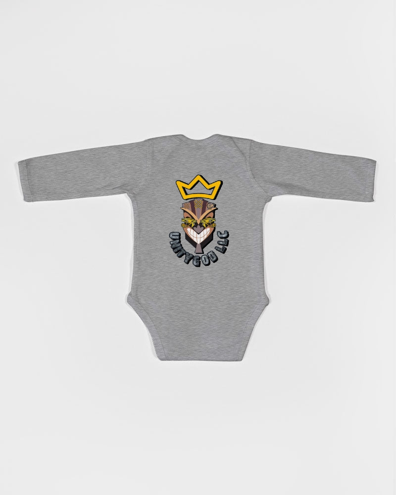 UNITY MASK Infant Long Sleeve Baby Rib Bodysuit | Rabbit Skins