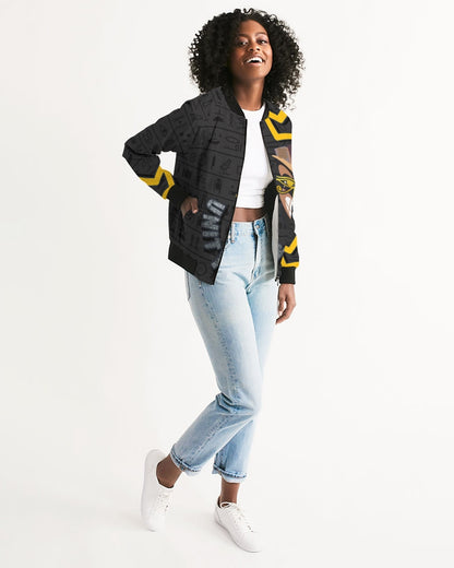 UNITY MASK Women's All-Over Print Bomber Jacket