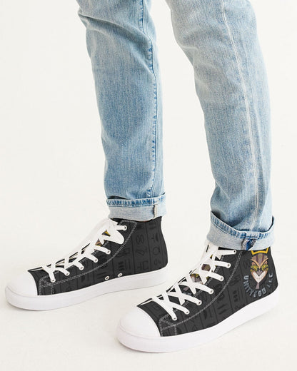 UNITY MASK Men's Hightop Canvas Shoe