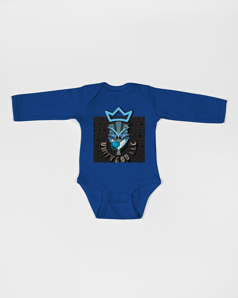 UNITY MASK Infant Long Sleeve Baby Rib Bodysuit | Rabbit Skins