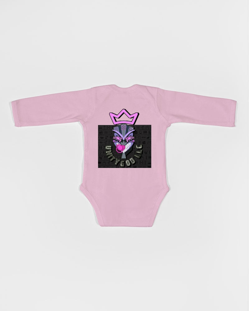 UNITY MASK Infant Long Sleeve Baby Rib Bodysuit | Rabbit Skins
