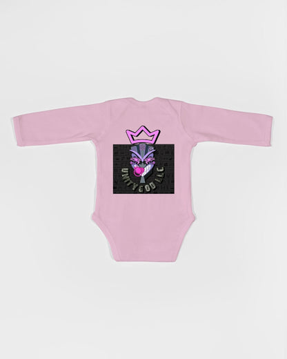 UNITY MASK Infant Long Sleeve Baby Rib Bodysuit | Rabbit Skins