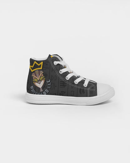 UNITY MASK Kids Hightop Canvas Shoe