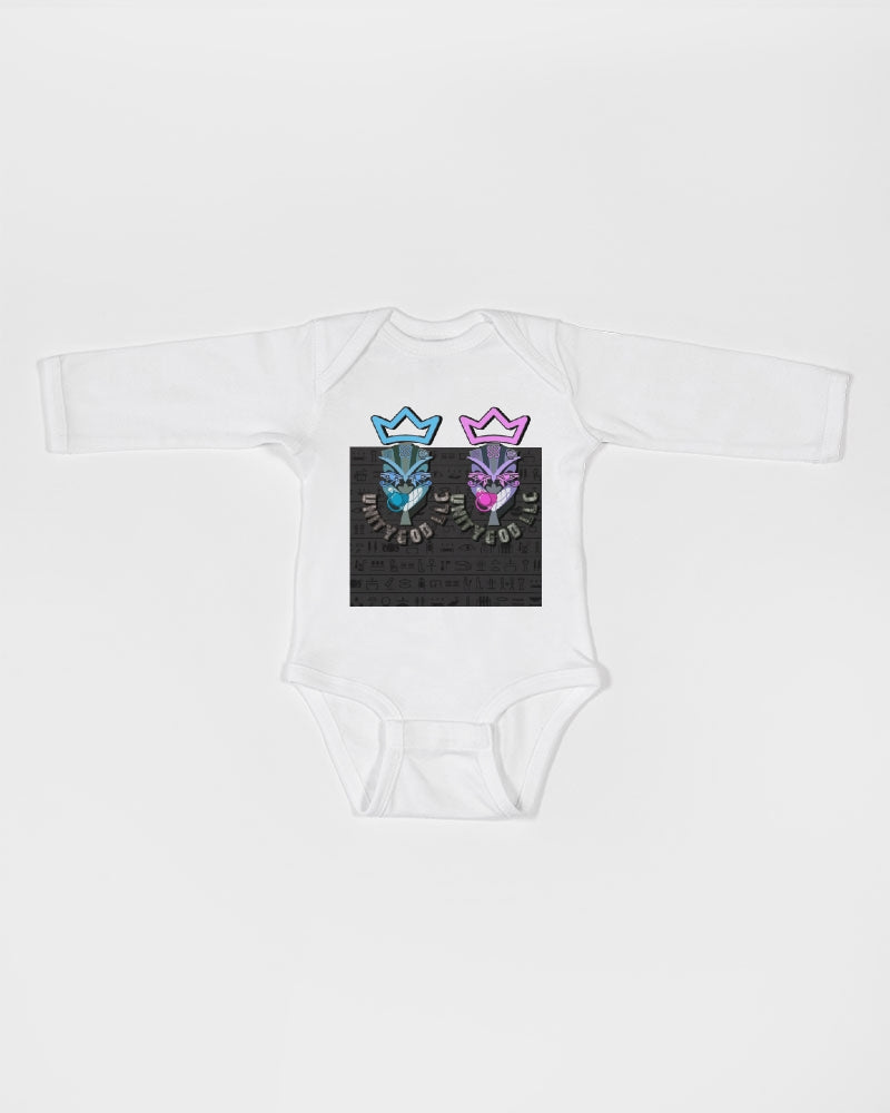 UNITY MASK Infant Long Sleeve Baby Rib Bodysuit | Rabbit Skins