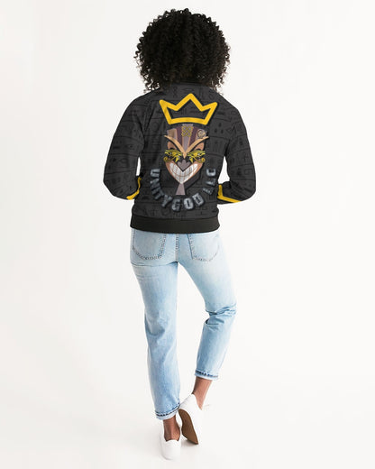 UNITY MASK Women's All-Over Print Bomber Jacket